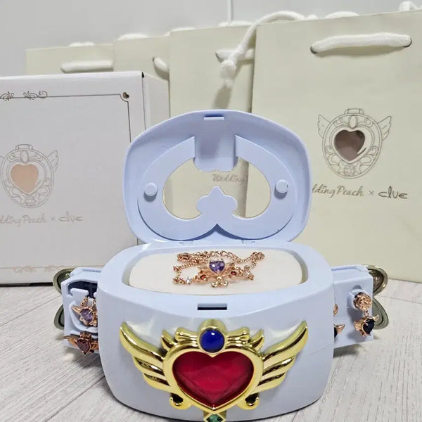 [BUNJANG] Wedding Peach Jewelry Box Full Set / 웨딩피치 보석함 풀세트 판매합니다