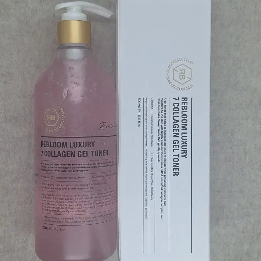 [BUNJANG] Reble Rebloom Collagen Gel Toner / 리블 리블룸 콜라겐 겔 토너