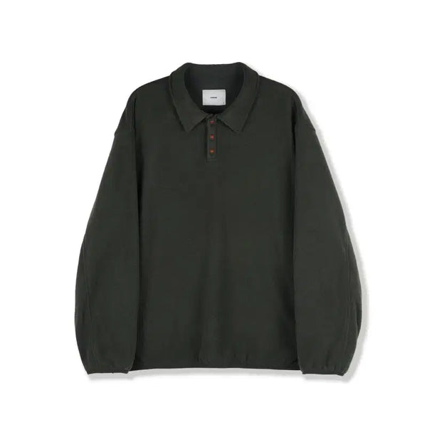 [BUNJANG] Perenne Kara Fleece Olive Size 2 / 퍼렌 카라 플리스 올리브 2사이즈
