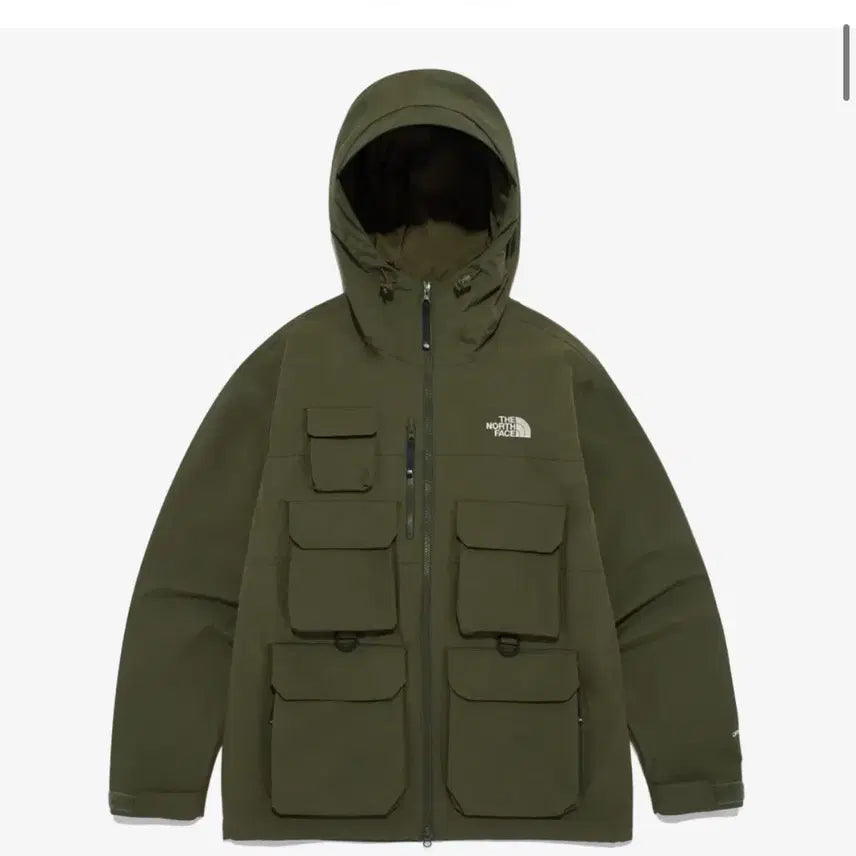 [BUNJANG] The North Face Storage Waterproof Jacket Dark Khaki / [2XL] 노스페이스 스토리지 워터프루프 자켓 다크카키