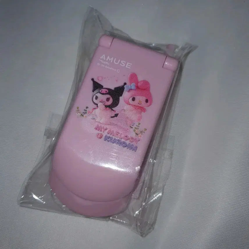[BUNJANG] Amuse Makeup My Melody Kuromi Handphone Mirror Sanrio / 미개봉) 어뮤즈 메이크업 마이멜로디 쿠로미 핸드폰 미러 거울 산리오
