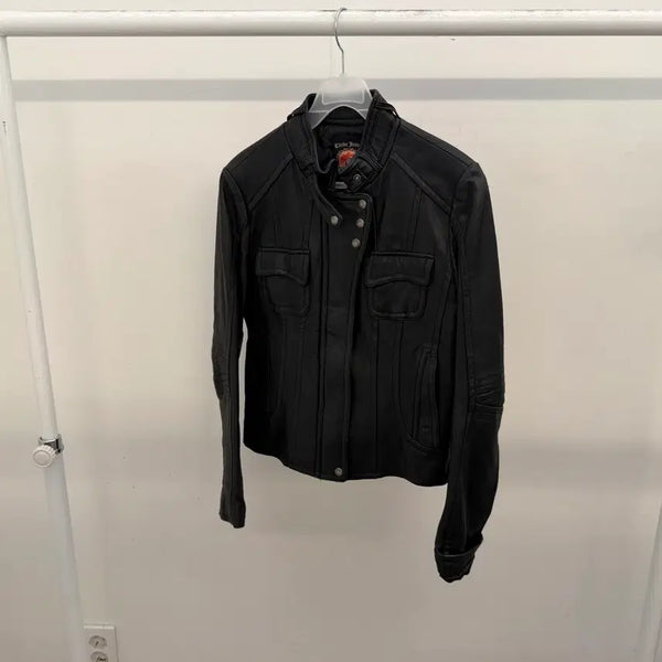 [BUNJANG] Vintage Lambskin Rider Jacket / 빈티지 양가죽 라이더 자켓
