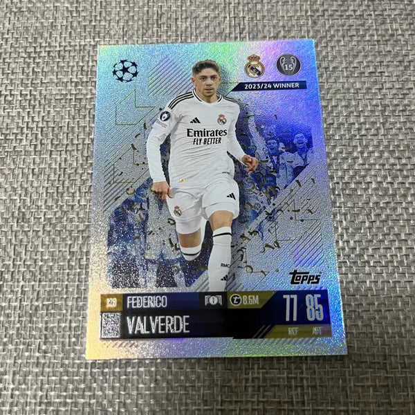 [BUNJANG] Topps Real Madrid Valverde Soccer Card / 탑스 축구카드 레알 마드리드 발베르데