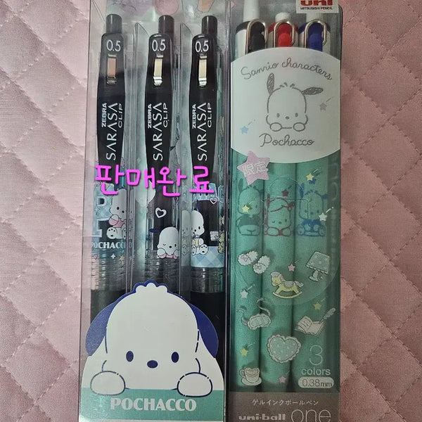 [BUNJANG] Sanrio Pochacco Ballpoint Pen Set / (일본정품) 산리오 포차코 볼펜 세트