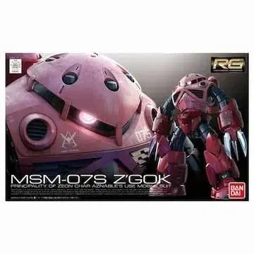 [BUNJANG] Bandai RG Z'Gok Char's Custom Gunpla Model Kit / 반다이 RG 즈고크 샤아 전용기 건담 프라모델