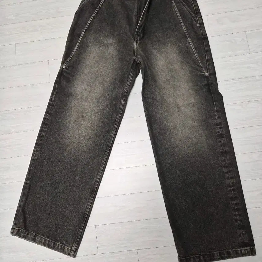 [BUNJANG] Sae.ter Vinales Black Jeans / 세터 비날레스 흑청바지