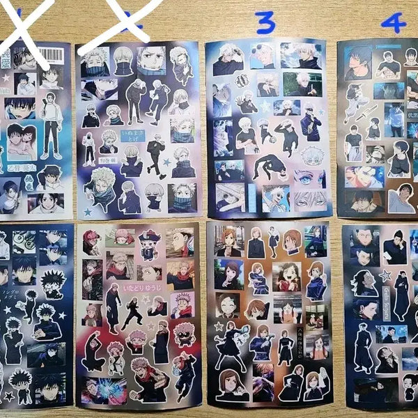 [BUNJANG] Jujutsu Kaisen "Dakku" Sticker Set / 주술회전 다꾸 스티커 판매합니다.