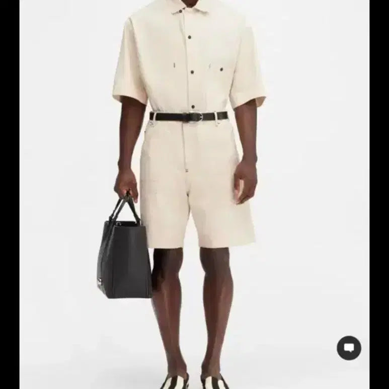 [BUNJANG] Jacquemus Denim Set (Shirt & Shorts) / 자크뮈스 드 데님 셋업