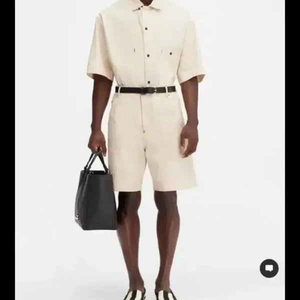 [BUNJANG] Jacquemus Denim Set (Shirt & Shorts) / 자크뮈스 드 데님 셋업