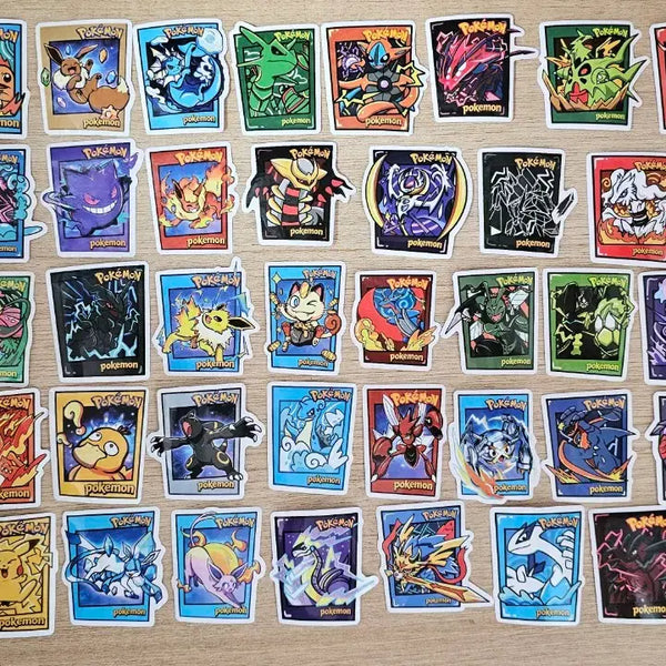 [BUNJANG] Pokemon Cut Stickers (Glossy) / 포켓몬 조각 스티커 판매합니다.