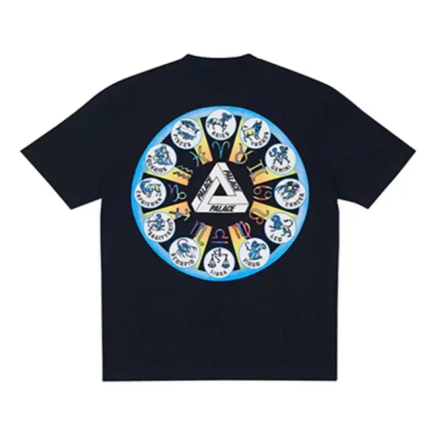 [BUNJANG] Palace Zodiac Short Sleeve T-Shirt Black M / 팔라스 조디악 반팔 티셔츠 M 블랙