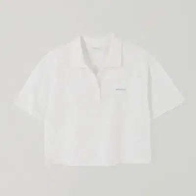 [BUNJANG] Tannat Logo PK T-Shirt White / 타낫 로고 pk티 화이트 tannat t/t logo pk 카라티 피케티