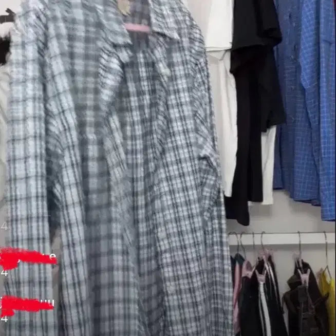 [BUNJANG] Vintage Giordano Check Oxford Shirt / 빈티지 지오다노 체크셔츠 옥스퍼드셔츠