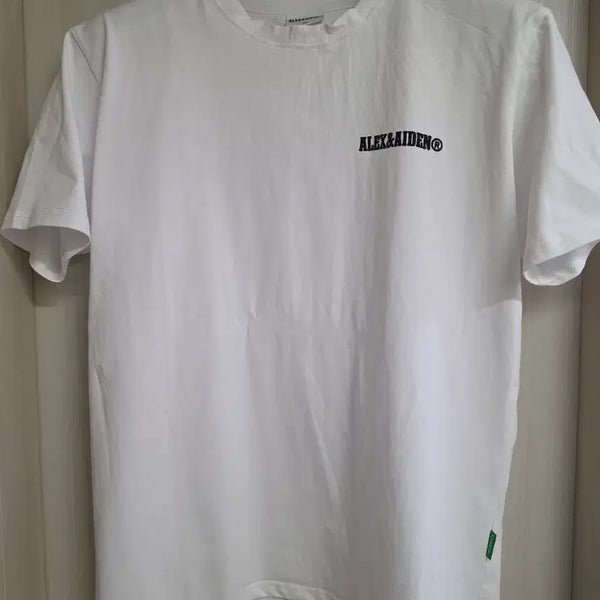 [BUNJANG] Alex & Aiden White Short Sleeve T-Shirt M / ALEX&AIDEN 화이트 반팔티 M
