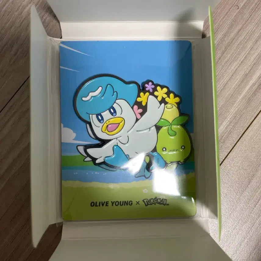 [BUNJANG] Olive Young Pokemon Quaxly Double Magnet / 올리브영 포켓몬스터 꾸왁스 더블 마그넷