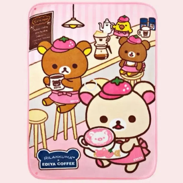 [BUNJANG] Rilakkuma Blanket / [미개봉]이디야 리락쿠마 담요