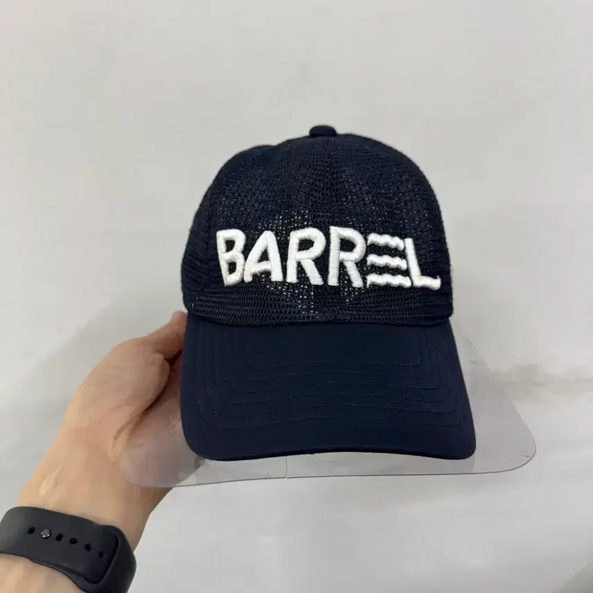 [BUNJANG] Barrel Mesh Ball Cap / 배럴 메쉬 볼캡