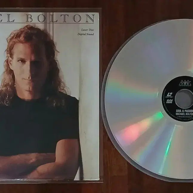 [BUNJANG] Michael Bolton Soul & Passion LaserDisc / 마이클 볼튼 Soul&Passion 레이저 디스크