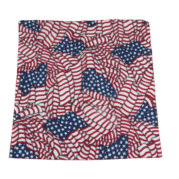 [BUNJANG] Vintage American Flag Bandana Made in USA / 빈티지 미국 국기 반다나 |  Made in USA