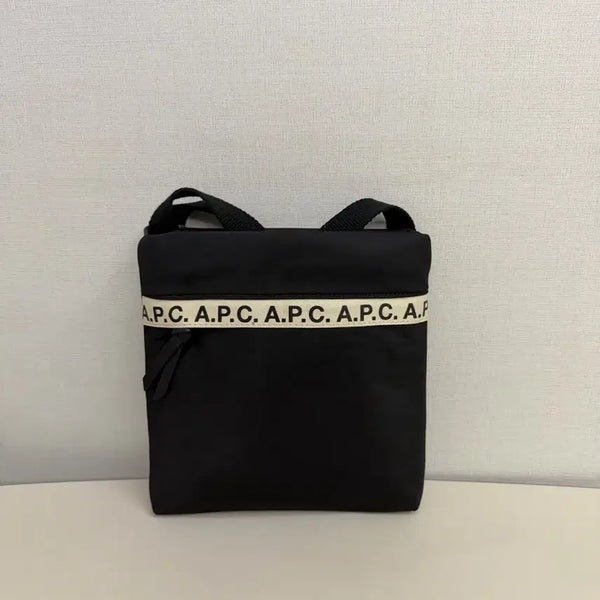 [BUNJANG] A.P.C. Repeat Satchel Black Bag / 아페쎄 리핏 사첼 블랙