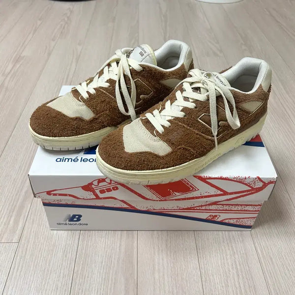 [BUNJANG] New Balance x Aime Leon Dore 550 True Brown Sneakers (265mm) / 뉴발란스 x 에메 레온 도르 550 트루 브라운 265