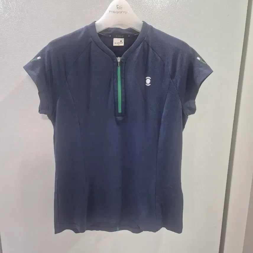 [BUNJANG] W.Angle Women's Golf T-Shirt Navy Size 100 / 와이드앵글 여성 티셔츠