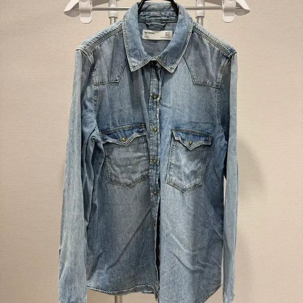 [BUNJANG] ZARA Denim Shirt M / ZARA 자라 데님 셔츠 남방 M사이즈