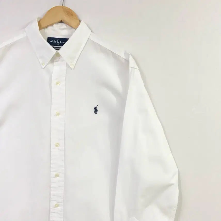 [BUNJANG] Polo Ralph Lauren White Button-Down Shirt / 105 폴로 새상품급 화이트 셔츠