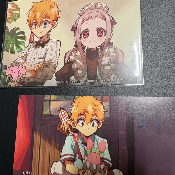 [BUNJANG] Toilet-bound Hanako-kun Illustration Card Set (2 Types) / 지박소년 하나코군 일러스트 카드 2종 애니메이트 배부