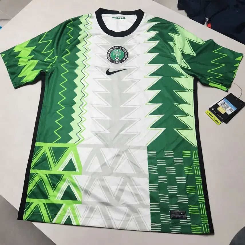 [BUNJANG] Nike Nigeria 16-17 Home Replica Jersey (M) / [M(100)] 나이키 16-17 나이지리아 홈 유니폼 레플리카 새제품