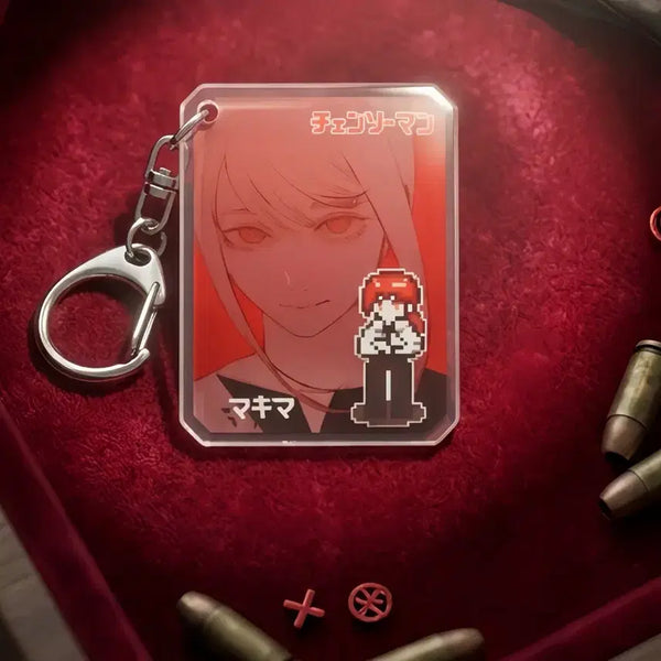 [BUNJANG] Chainsaw Man Makima Limited Edition Acrylic Keyring / 체인소맨 마키마 아크릴키링 한정판매