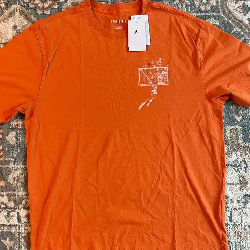 [BUNJANG] Jordan Brooklyn Oversized Starfish T-Shirt XL / 조던 브루클린 오버사이즈 스타피쉬 빈팔티 (새제품. XL. 110)
