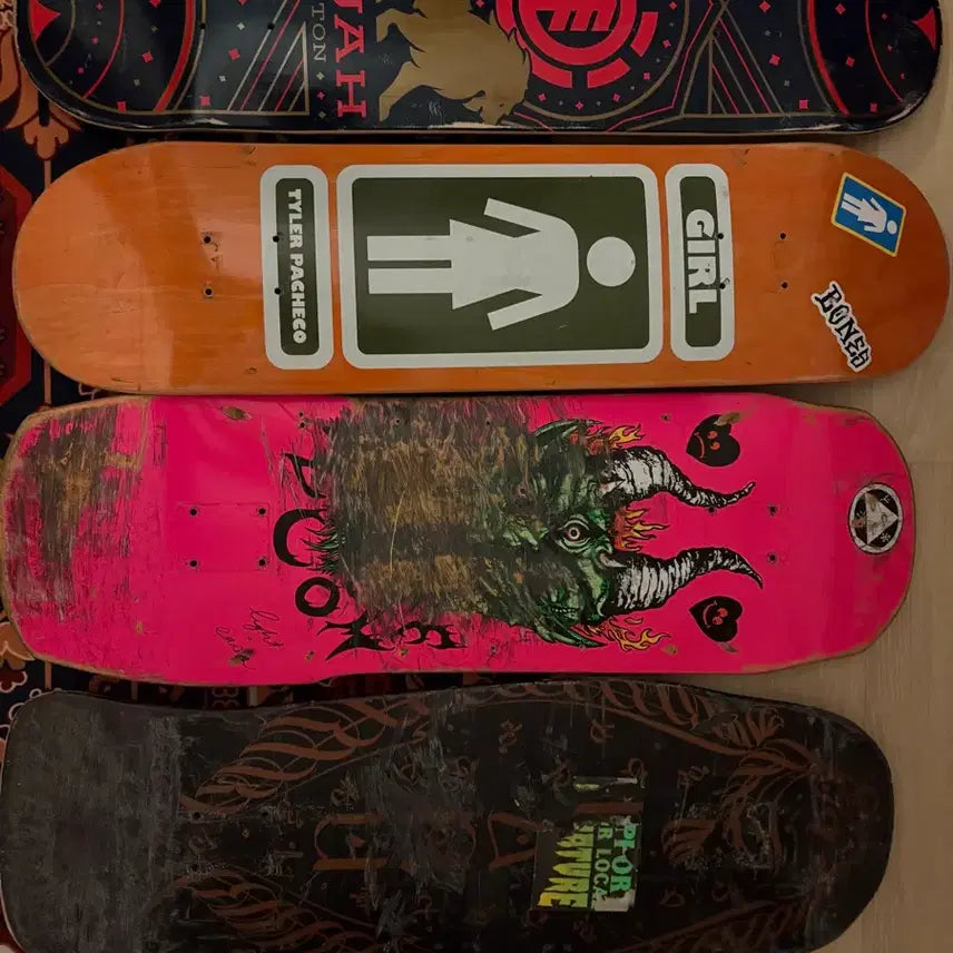 [BUNJANG] Skateboard Decks and Custom Complete Skateboard / 스케이트 보드 커스텀 or 데크들