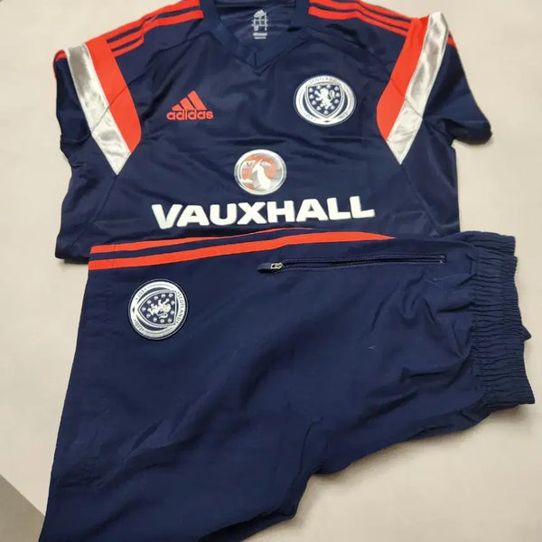 [BUNJANG] Adidas 14-15 Scotland Training Set S / [S(95)] 아디다스 14-15 스코틀랜드 트레이닝 세트 판매