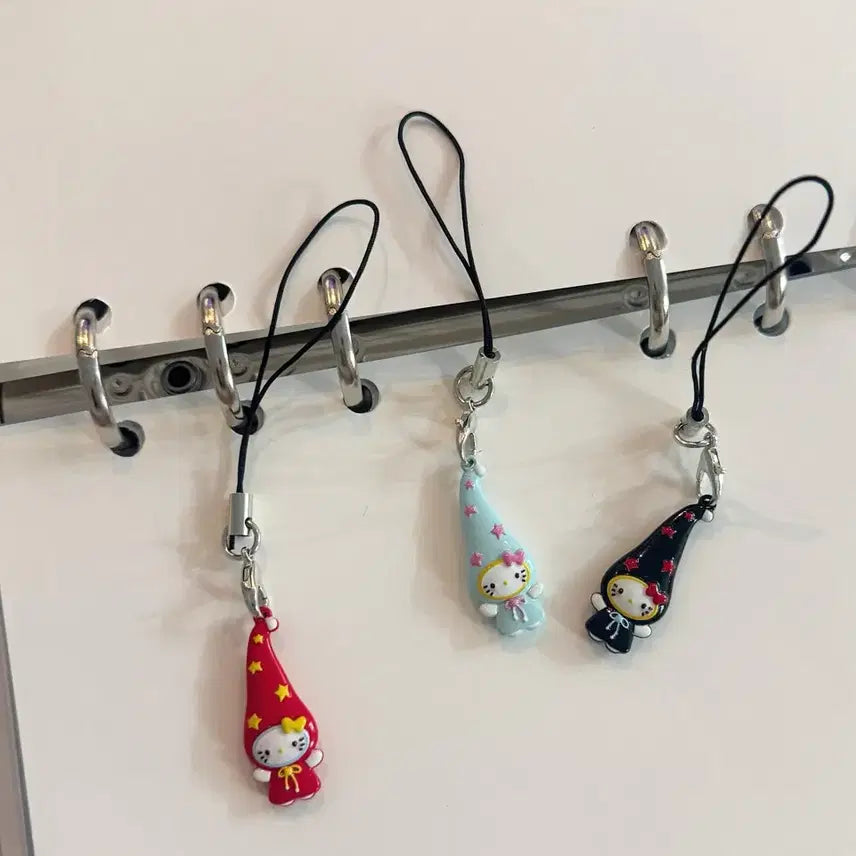 [BUNJANG] Kitty Witch Keychain / 꼬마마법사 키티 키링