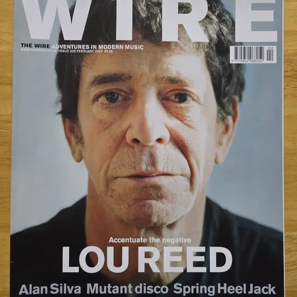 [BUNJANG] The Wire Magazine Lou Reed / 매거진 Lou Reed 루 리드 The Wire 매거진