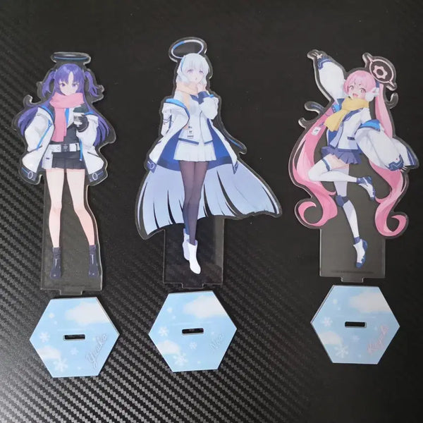 [BUNJANG] Blue Archive Seminar Acrylic Stand Set (Yuuka, Noah, Koyuki) / 블루아카이브 세미나 아크릴스탠드 판매합니다