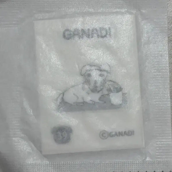 [BUNJANG] Ganadi 39th Ttibsseal Sticker / 가나디 39번 띠부씰