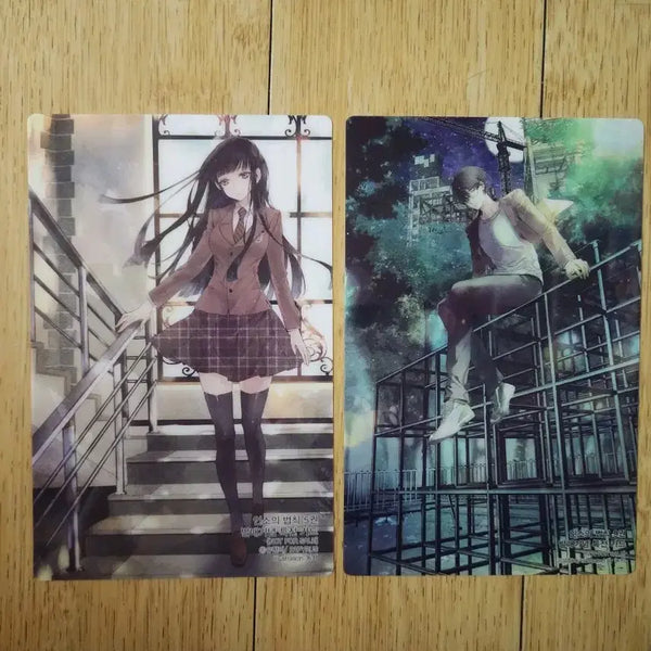[BUNJANG] The Law of Novels Illustration Pet Card Bundle Set (Volumes 5 & 9) / 인소의 법칙 일러스트 pet 카드 5권, 9권 일괄