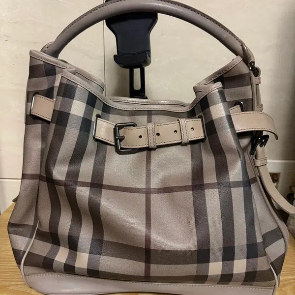 [BUNJANG] Burberry Check Shoulder Bag / 버버리 체크 숄더백(정품)