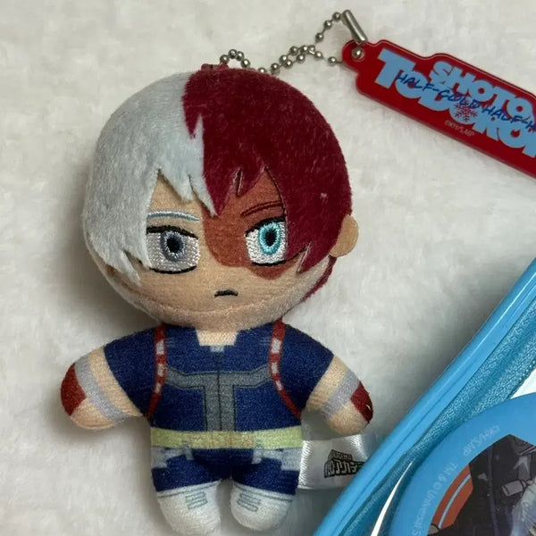 [BUNJANG] My Hero Academia Todoroki Shoto Universal Studios Japan Collaboration Plush & Trading Can Badge Set / 나의 히어로 아카데미아 토도로키 쇼토 유니버셜 재팬 누이