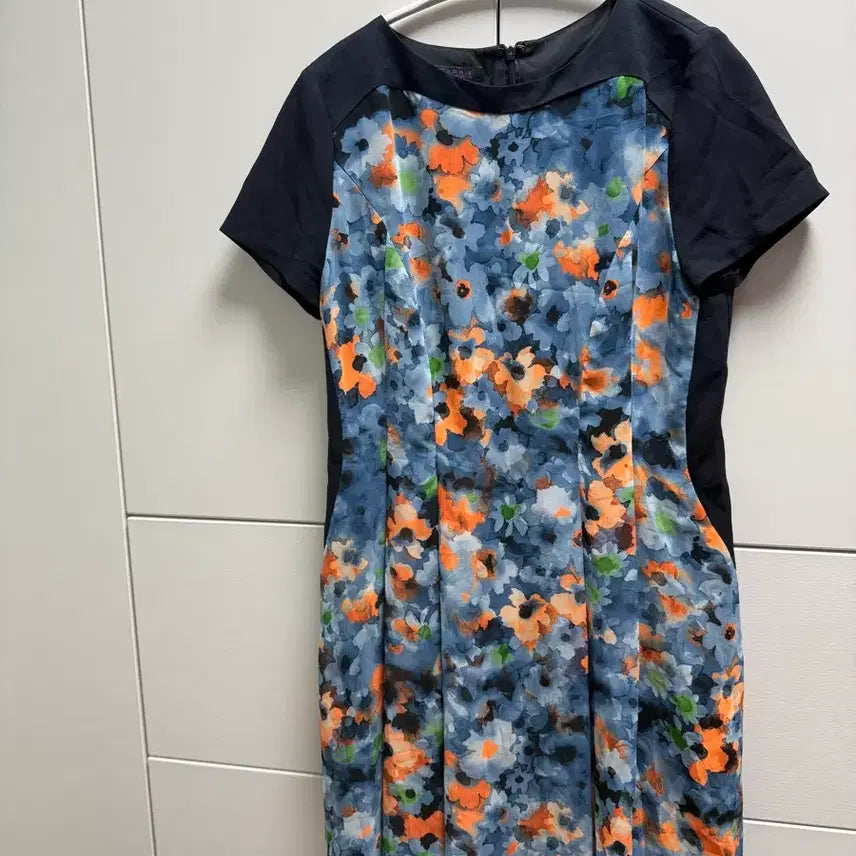 [BUNJANG] Sarajey Floral Pattern One-Piece Dress / 사라제이) 플로럴 패턴 원피스