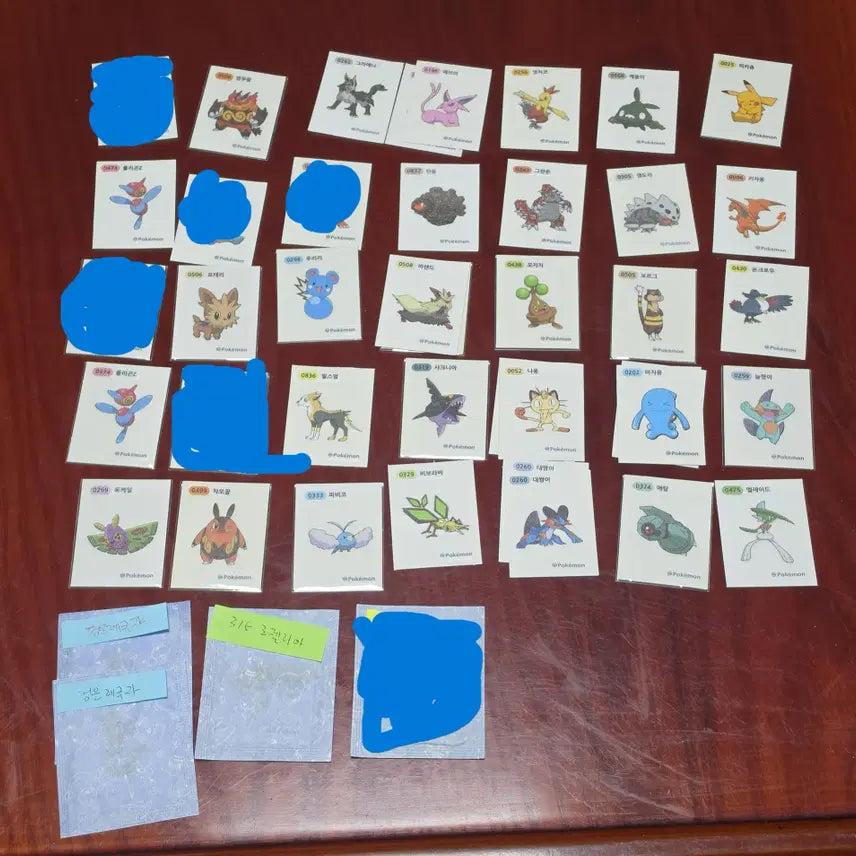 [BUNJANG] Pokemon Stickers New Season 1 (Sealed & Unsealed) / 포켓몬띠부씰 뉴시즌1 개봉&미개봉 팝니다
