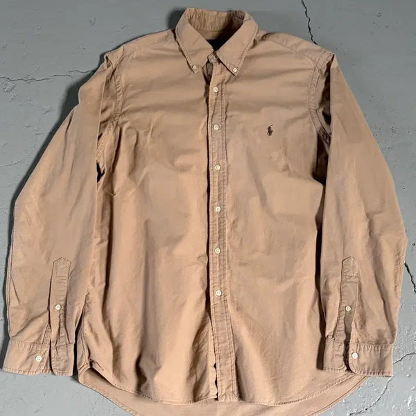[BUNJANG] Polo Ralph Lauren Beige Shirt / 폴로 랄프로렌(Polo Ralph Lauren) 베이지 셔츠