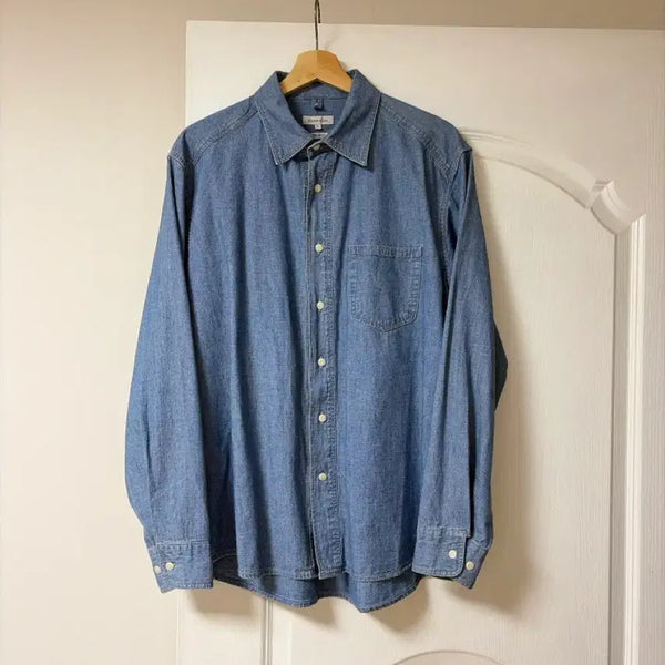 [BUNJANG] Steven Alan Selvage Denim Shirt M / (M) 스티븐 알란 셀비지 데님서츠 steven alan