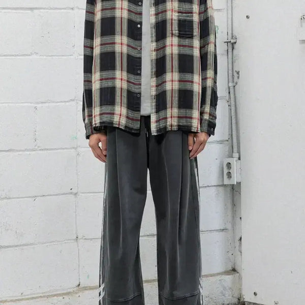 [BUNJANG] Begin 201 Checkered Shirt / 비긴202 체크셔츠 1