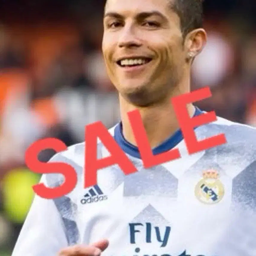 [BUNJANG] Real Madrid 16-17 Player Issue Long Sleeve Training Top (Ronaldo Size) / 16-17 레알 마드리드 프리매치 지급용 긴팔