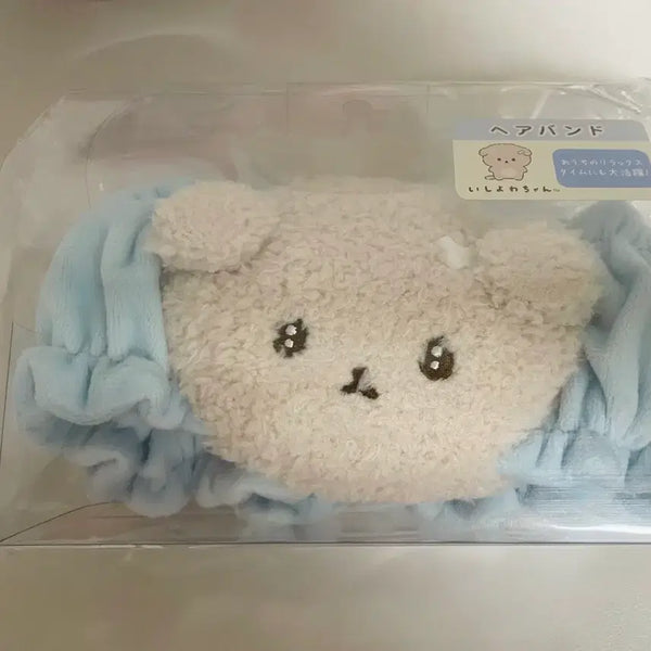 [BUNJANG] San-X Ishi-Yoshi-Chan Plush Headband / 산엑스 이시요와짱 헤어밴드 새상품 정품