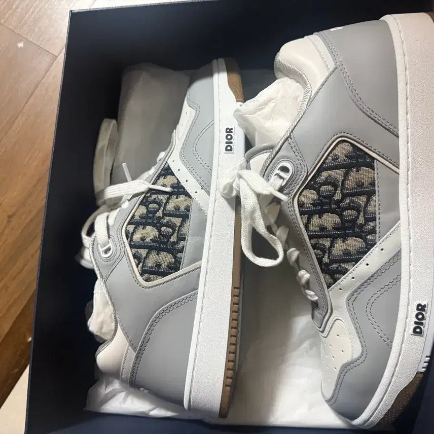 [BUNJANG] Dior B27 Low-Top Sneakers Grey / 디올 B27 로우탑 스니커즈 그레이(풀박스)