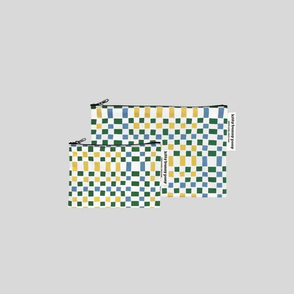 [BUNJANG] Kitty Bunny Pony Lattice Mosaic Pouch Small / 키티버니포니 래티스모자이크파우치 by이정은 small size